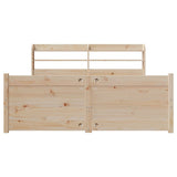 Bed Frame with Headboard without Mattress 160x200 cm 3306766
