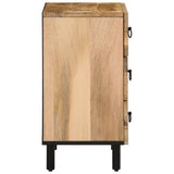 Bedside Cabinet 50x33x60 cm Solid Wood Mango 358221