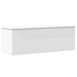 Storage Box White 102x35x35 cm Engineered Wood 840688