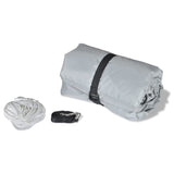Boat Covers 2 pcs Grey Length 488-564 cm Width 239 cm 279107
