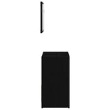 Bathroom Cabinet Black Oak 60 x 33 x 60 cm Engineered Wood 862509