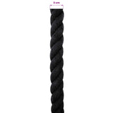 Rope Black 3 x 3 x 2500 cm Cotton 42011830