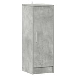Shoe Cabinet Concrete Grey 32x35x92 cm Engineered Wood 808976