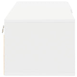 Wooden Cabinet White 100.5 x 39 x 30 cm Engineered Wood 880241