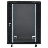 15U Network Cabinet with Swivel Feet 19" IP20 60x45x86 cm 30264
