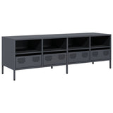 TV Cabinet Anthracite 135x39x43.5 cm Cold-rolled Steel 851330
