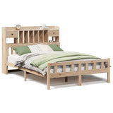 Bookcase Bed without Mattress 160x200 cm Solid Wood Pine 3322176