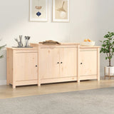 Sideboard 164x37x68 cm Solid Wood Pine 821492