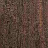Bathroom Cabinet Brown Oak 79.5 x 49 x 156 cm Engineered Wood 3406252