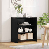 Sideboard Black 70 x 41 x 75 cm Engineered Wood 875227