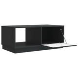 Coffee Table Black 90 x 50 x 37 cm Engineered Wood 895416