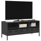 TV Cabinet Black 101.5x39x43.5 cm Cold-rolled Steel 851322