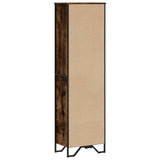 Bookcase Smoked Oak 50x31x169 cm Engineered Wood 848616