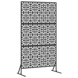 Privacy Screen Black 100 x 50 x 180 cm Steel 868570