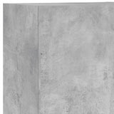 5 Piece TV Wall Units Concrete Grey Engineered Wood 3216542