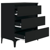 Sideboard Black Engineered wood Medium Sideboard Rectangular 823049