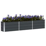 Planter Anthracite 240 x 40 x 45 cm Steel 42018188