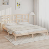 Bed Frame without Mattress Solid Wood 200x200 cm 3105970