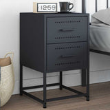 Bedside Cabinet Anthracite 36x39x60.5 cm Steel 846462