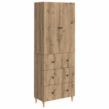 Cabinet Set 2 pcs 66 x 34.5 x 90 cm Engineered Wood 3416465