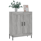 Sideboard Grey Sonoma 69.5x34x90 cm Engineered Wood 830210