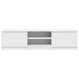 TV Cabinet White 140x40x35.5 cm Engineered Wood 800648