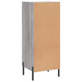 Sideboard Grey Sonoma 34.5x34x90 cm Engineered Wood 828618