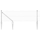 Welded Wire Fence with Spikes 100 x 0.4 m 3352015