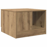 Coffee Table Artisan Oak 50x50x36 cm Engineered Wood 856849
