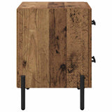 Bedside Cabinet Old Wood 40 x 35 x 47.5 cm Engineered Wood 882025