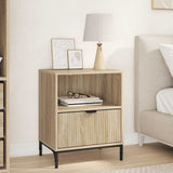 Bedside Cabinet Sonoma oak 49 x 36 x 61 cm Engineered wood 883478