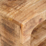 Bedside Table 2 pcs Brown 45 x 30 x 24 cm Solid Mango Wood 4104579