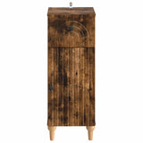 Bathroom Storage Cainet ALKMAAR Smoked Oak 30 x 31 x 80 cm 896170