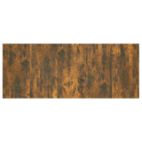 Bed Headboard Smoked Oak 200x1.5x80 cm Engineered Wood 816976