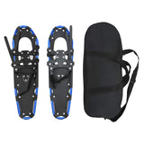 3 in 1 Snowshoes Blue and Black 78.5 x 22 cm Aluminum and HDPE 42021434