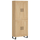 Highboard Sonoma Oak 69,5x34x180 cm Engineered Wood 3199708