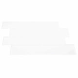 Decorative Stickers 50 pcs White 29 x 21 cm 42021235