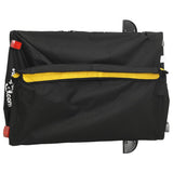Bike Trailer Black and Yellow 45 kg Iron 94092