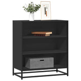 Sideboard Black 68x35x76 cm Engineered Wood and Metal 848974