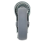12 pcs Bolt Hole Swivel Casters 100 mm 277867