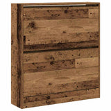 Shoe Cabinet Old Wood 80 x 21 x 87.5 cm Engineered Wood 862214