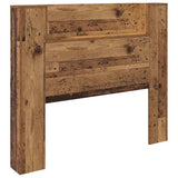 Headboard Old Wood 120 x 15 x 103.5 cm Engineered Wood 886262