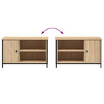 ZNTS TV Cabinet Sonoma Oak 80x40x50 cm Engineered Wood 832769