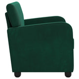 Armchair Dark Green Velvet 42043414
