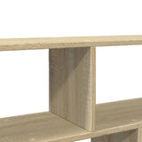 Wall Shelf Sonoma Oak 100x25x50 cm Engineered Wood 853274