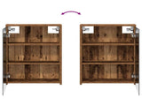 Bathroom Mirror Cabinet Old Wood 43 x 16 x 62.5 cm 889141