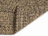 Area Rugs Natural and Black 80 x 150 cm Jute 42010492