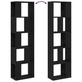 Bookcase Black Oak 45 x 23.5 x 162.5 cm 868058