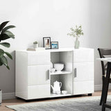 Sideboard FLORIN High Gloss White 88.5 x 30.5 x 55.5 cm 880295