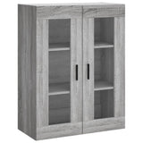 Highboard Grey Sonoma 69.5x34x180 cm Engineered Wood 3198231